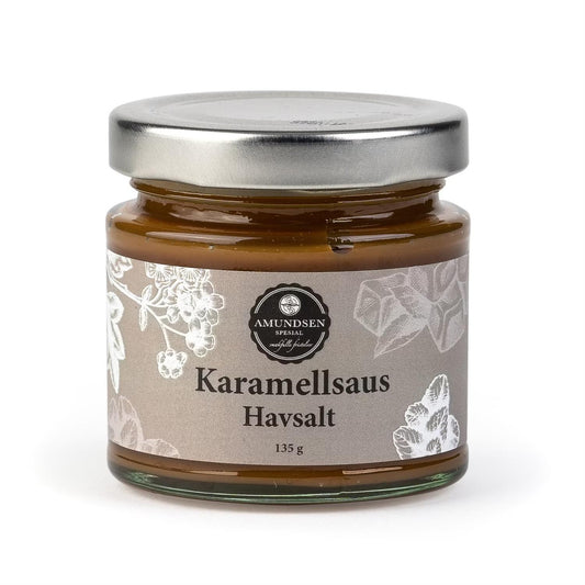 Karamellsaus med havsalt