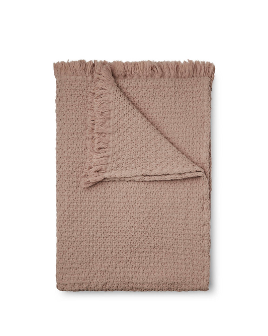 Heaven pledd dusty rose 120x190 cm