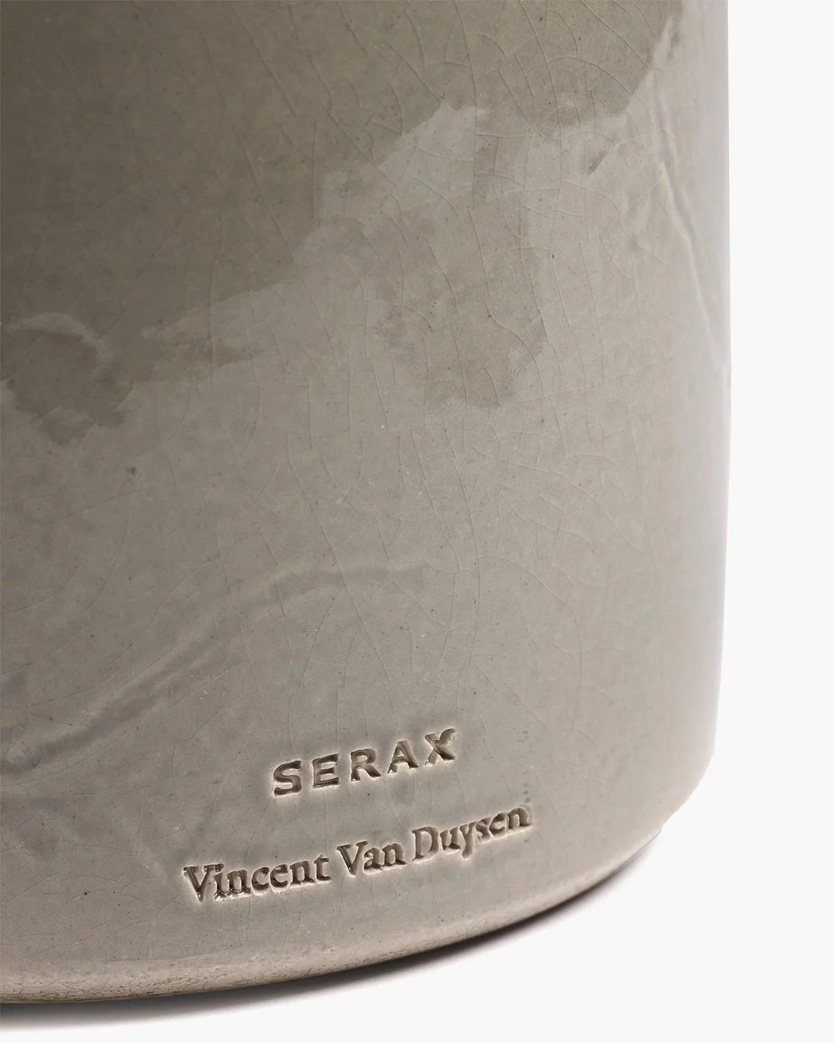 Blomsterpotte 01 grey vaso
