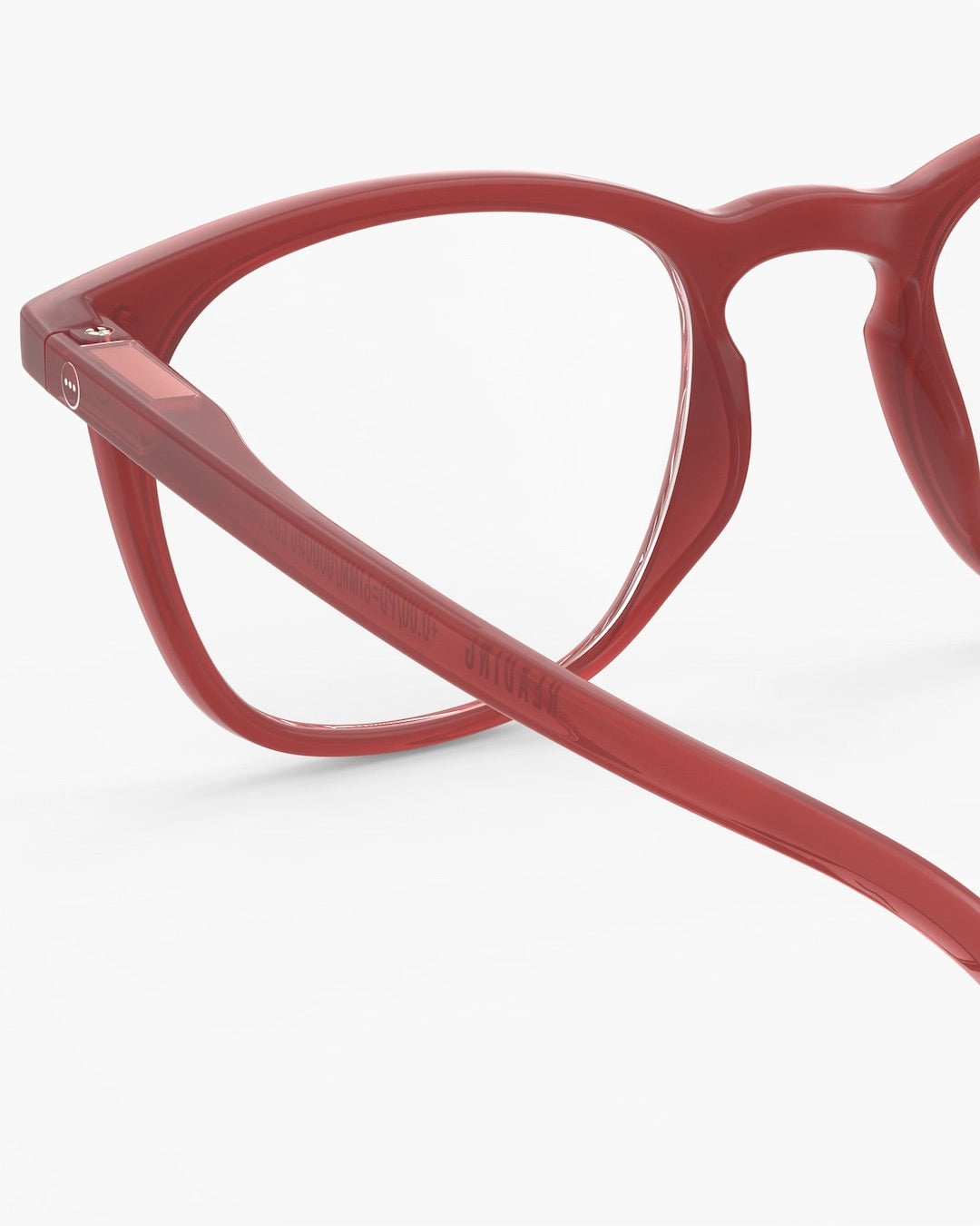 Lesebriller #E Carmine Red