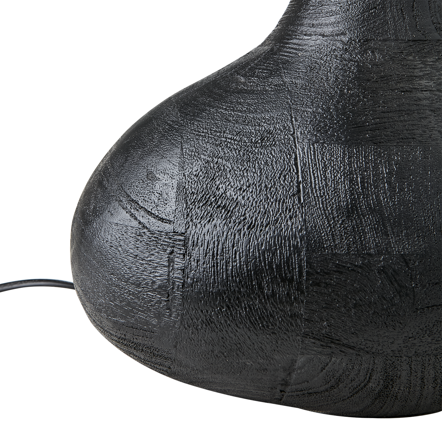 Portland lampefot sort L23xW18xH58 cm
