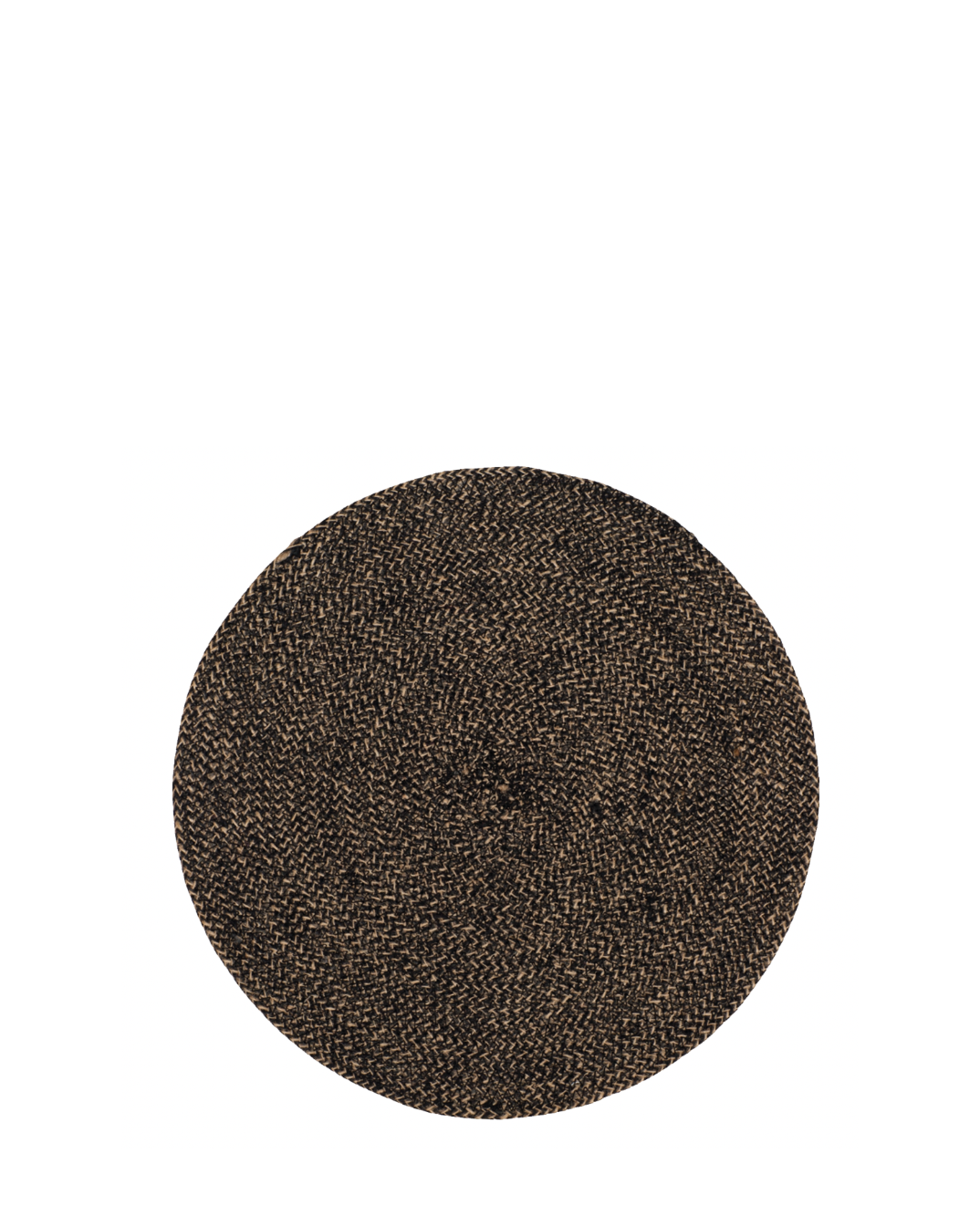 Spisebrikke Ella Ø38cm, Sort/Natur