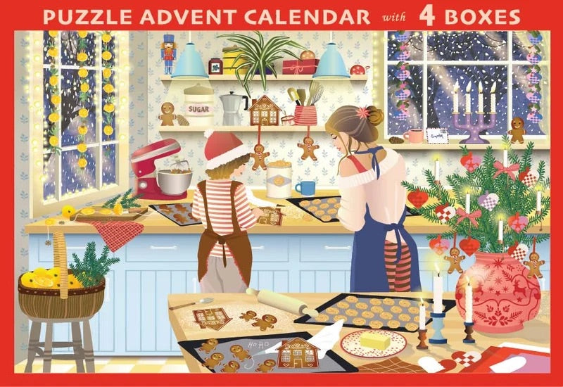 Adventskalender Sweet Christmas puslespill
