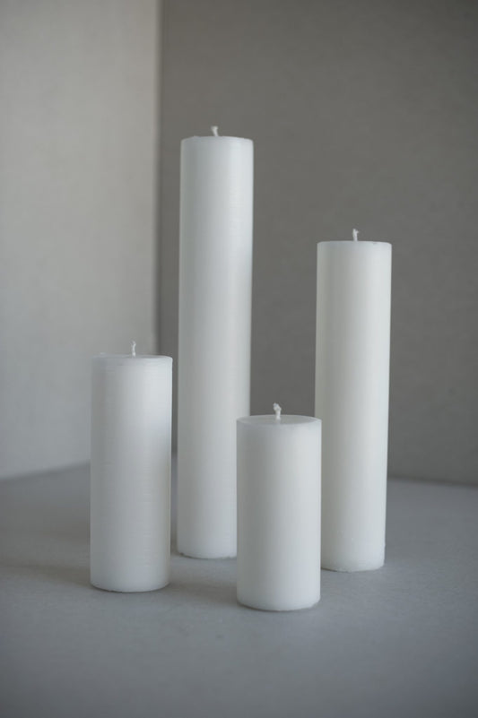 Kubbelys 7x15 cm, hvit