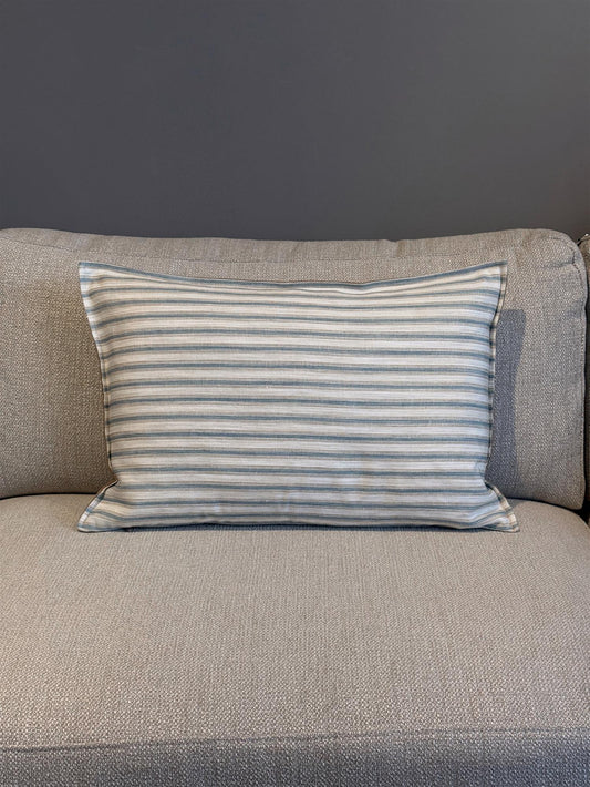 Pyntepute Kepple Stripe Teal/ Caleido brun 40x60 cm