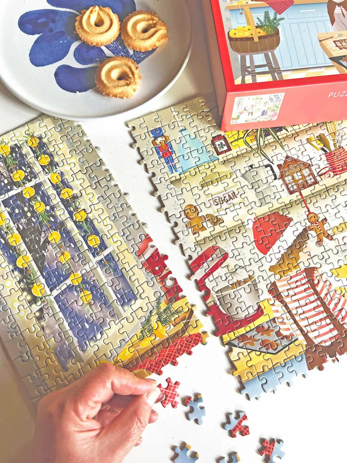 Adventskalender Sweet Christmas puslespill