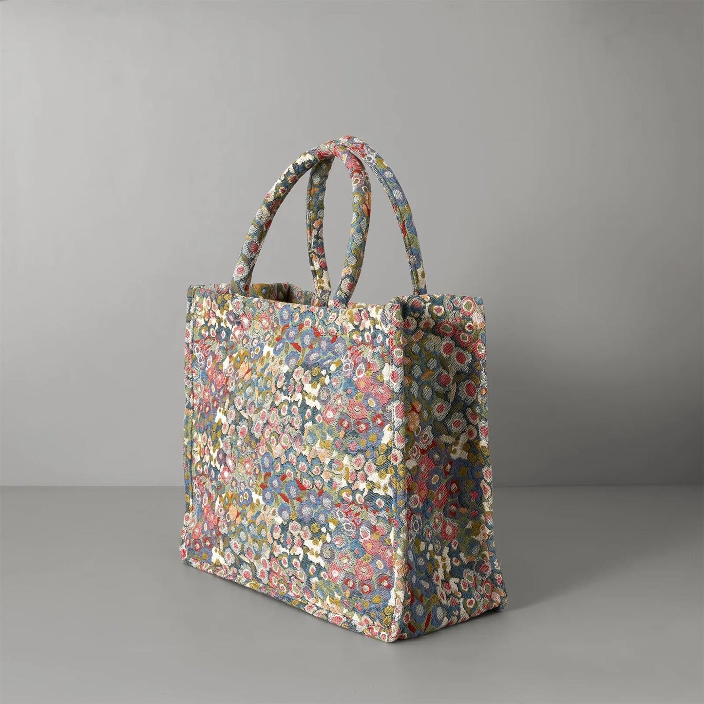 Alethe spring flower tote, large reverse