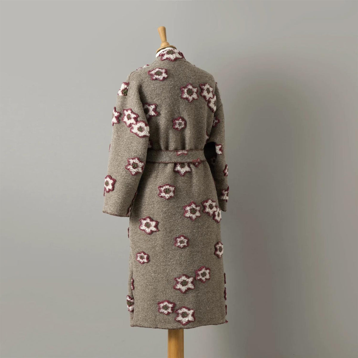 Alma flowers wool cardigan, multi