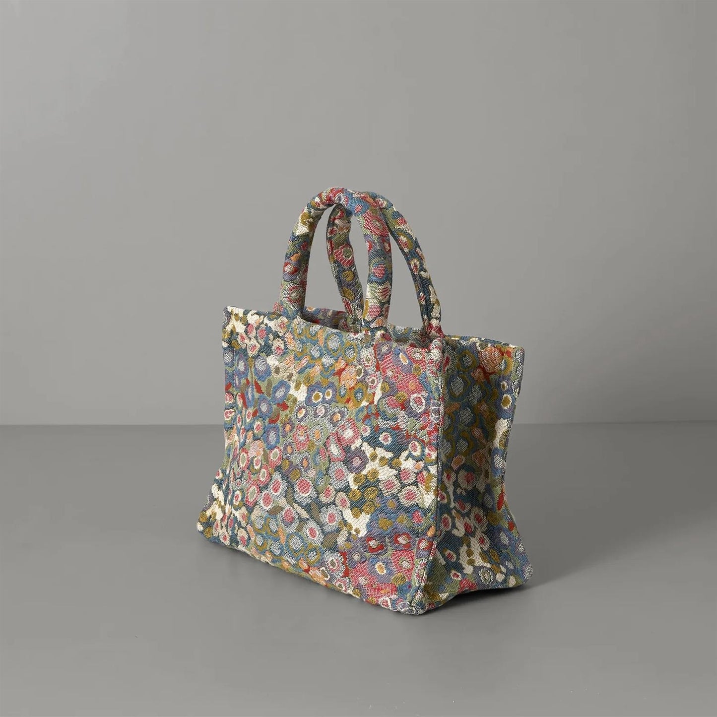 Alethe spring flower tote, small reverse