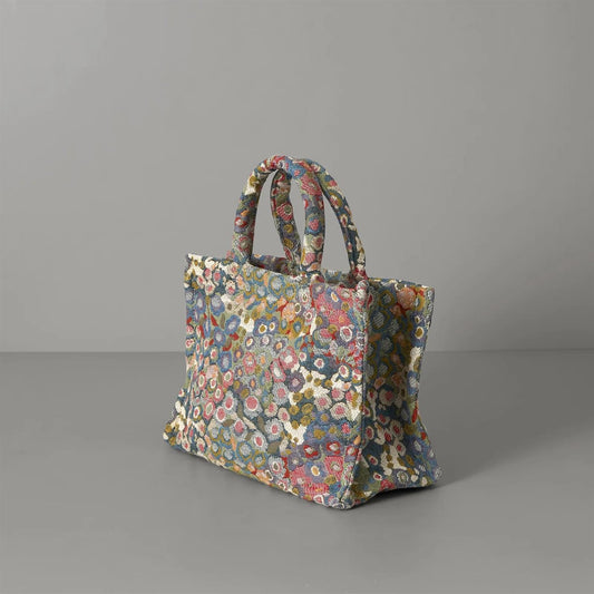 Alethe spring flower tote, small reverse