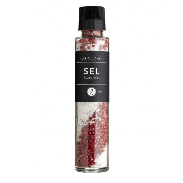 Lie Gourmet Salt med rosa pepper 210g